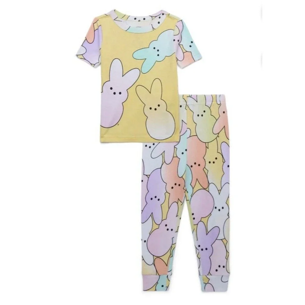 Peeps Toddler Easter Bunny Pajamas 2pc Size 18M